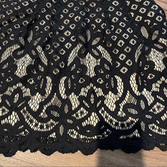 Free People | Million Lovers Lace Dress in Black - Picture 9 of 16